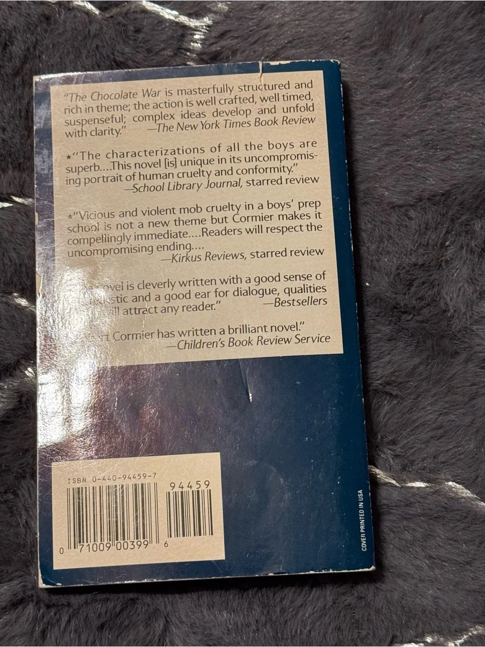 The‎ Chocolate War by Robert Cormier Vintage 1973 Paperback